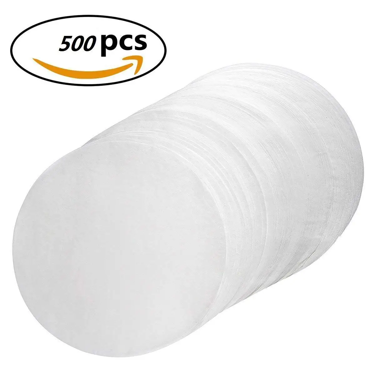 Buy 500 pieces/lot Round Parchment Paper Liners Safe For Oven and