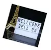 USB Battery Powered New Holiday Gifts Light Up Message Board Christmas Birthday Gifts Set LED Cinema Light Box with Letters