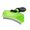2018 New Dogs Cats Curved Comb with Self Cleaning Button Pet Grooming Brush