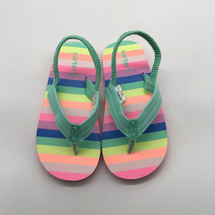 Summer Kid Sandal With Rainbow Color - Buy Kid Sandal,Girls Sandals ...