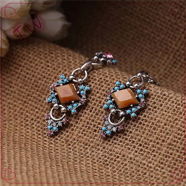 2017 diseño popular de oro pendiente pendientes de la joyería para las mujeres para hombre bisutería
