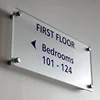 Custom Plastic Sign Panel 5mm Thickness Acrylic Internal Directional Signage
