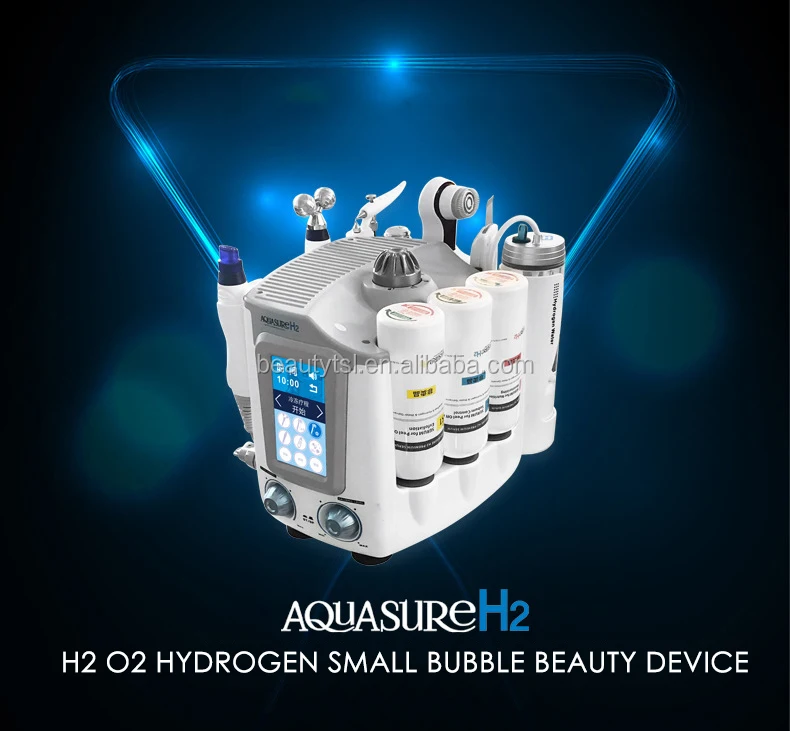SPA10E 6in1 hydrogen 9 6 in 1 Aquasure H2 Hydrogen Water Facial Machine for blackhead removal for sale price.jpg