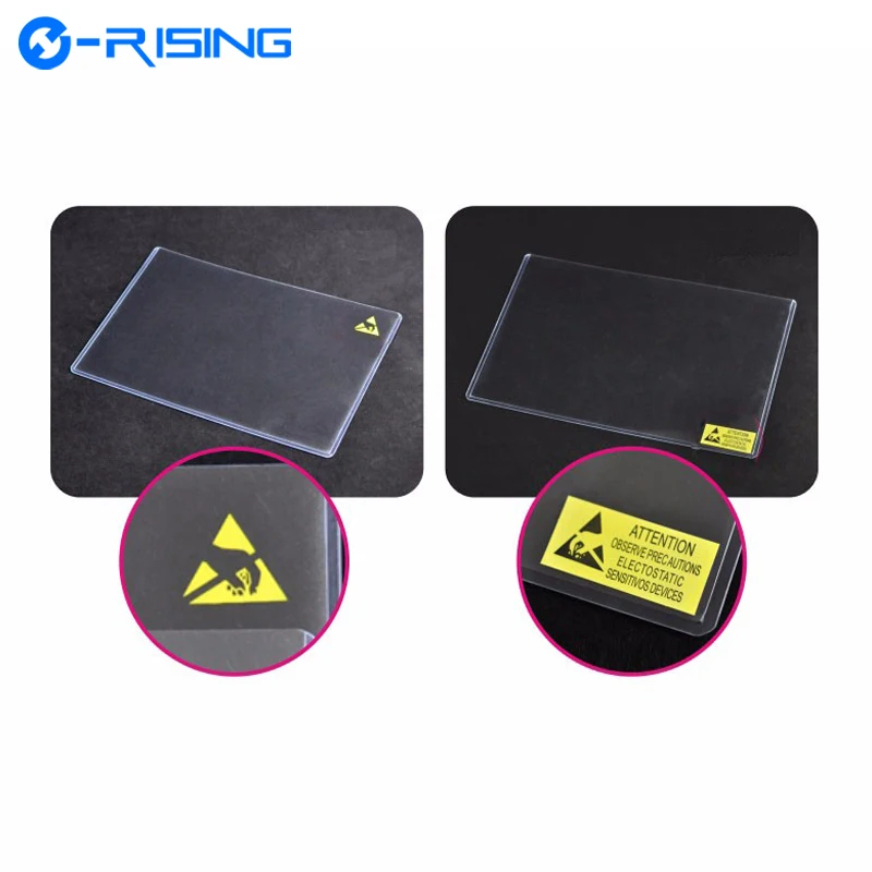 Transparent Esd Hard Card Holder Esd Document Holder With Antistatic