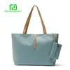new fashion ladies leather designer cute tote bags handbags with purse