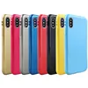 For iPhone X Case for Women,Cute For iPhone X Case Candy color Glitter Pearly-Lustre Translucent Shell Soft TPU For iPhone X