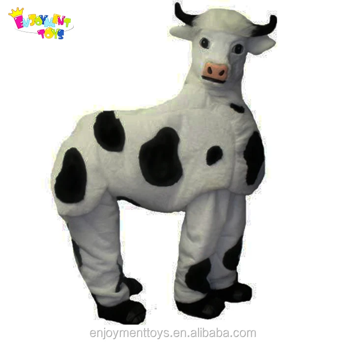 2 person cow costume picture.