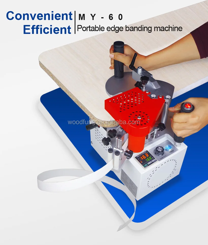 My60 Portable Bander 110v/220v Adjustable Speed Control Manual Edge