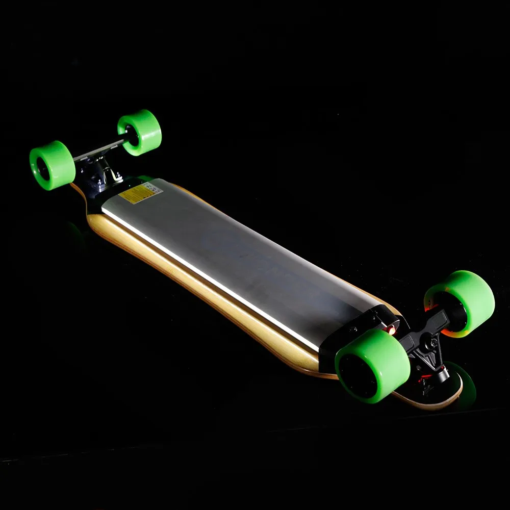 Ske2d Iwonder Led Light Custom Electric Skateboard Dual Hub Motors Inwheel Electric Longboard