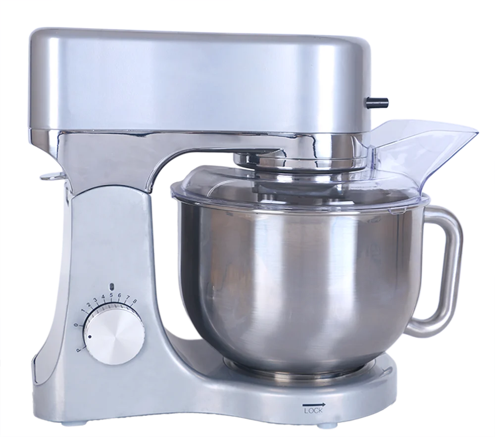 GS EMC RoHS Approved kitchen stand mixer with double dough hooks