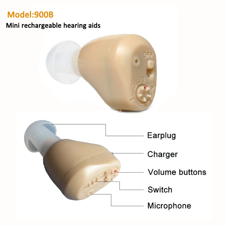 Air Conduction Hearing Aids Rechargeable Body Worn Hearing Aid Buy
