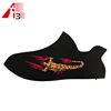 The newest design upper for shoes high quality embroidery