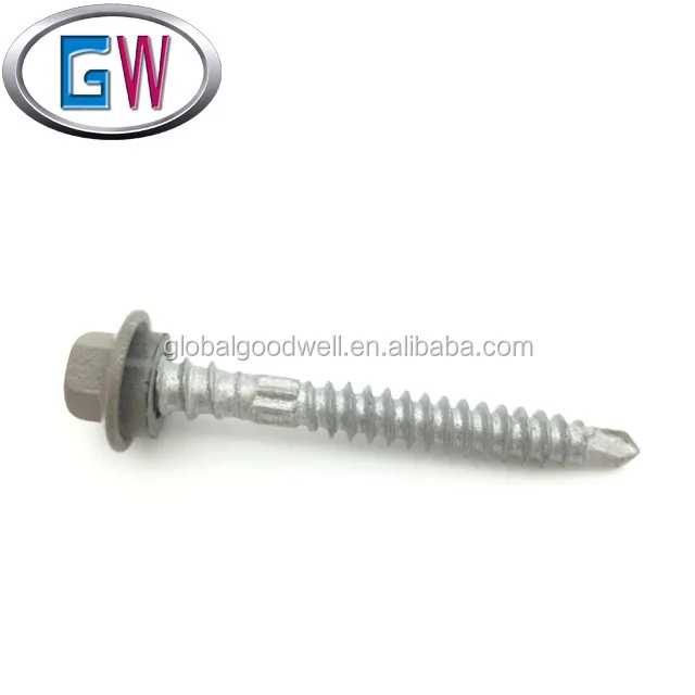 M6 X 50mm Climaseal Hex Head Higrip With Seal Roof Zip Screws Buy