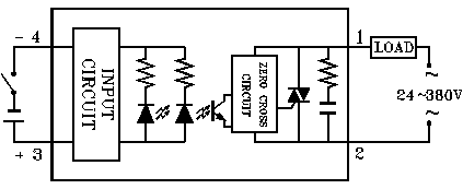 ssr-25da ssr ac24-380v 25a 輸出固態繼電器