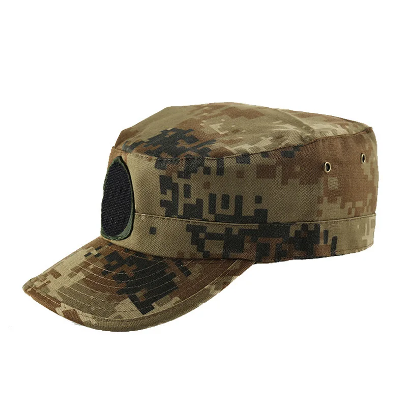 Pla Cap Army Military Camo Hat Camouflage Hunting Cotton Hat Ponytail ...