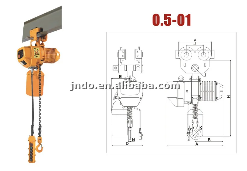 2 Ton 240v Electric Chain Hoist With B Grade Safety Factor Buy 240v Electric Chain Hoist,2 Ton