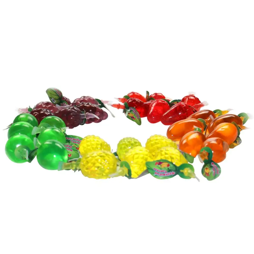 Lots Of Fruit Flavor Mixed Fruit Shape Jelly Drink In Colombia Buy