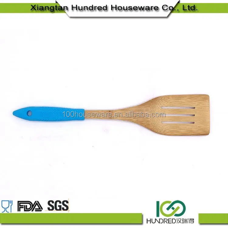 silicone bamboo utensils