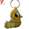 Hot sale custom personalized message design fabric material embroidered key chain