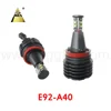 Factory E92 Halo Ring H8 40W Swift Angel Eyes Projector Fog Lamp For BMW X5 E71 X6 E89 Led Angel Eyes For Bm W E46 Led Angel Eye