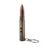 OEM custom logo bullet shape waterproof cheap mini portable pocket led torch light Red Laser Light Keychain flashlight