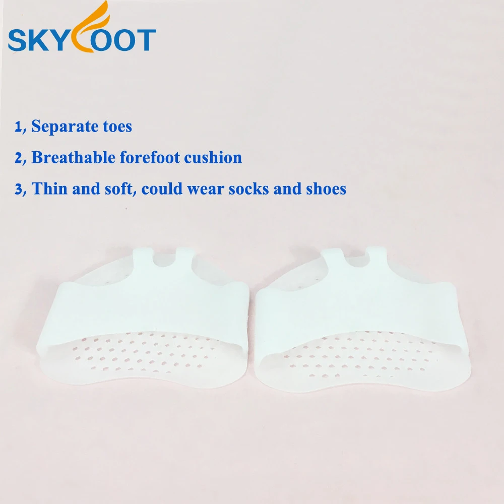 Breathable Foot Pain Relief Corn Cushion Forefoot Pad High Heel Metatarsal Pads