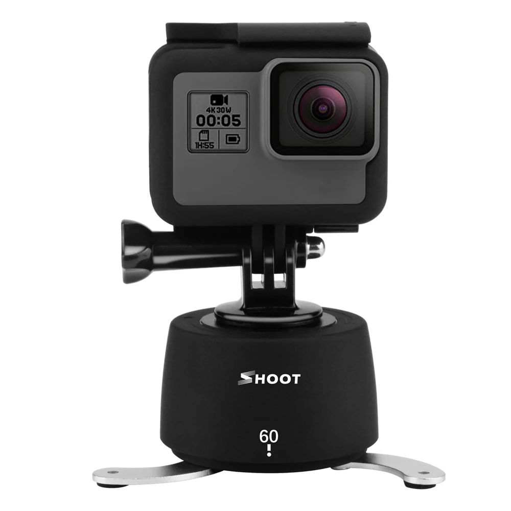 Shoot 360/° Rotating Time Lapse Stabilizer Tilt Head Mount for Gopro Hero 4