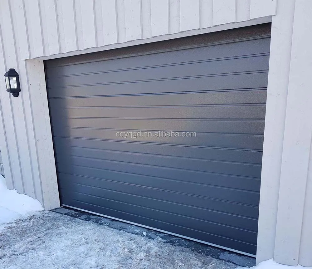 High Quality Low Price Auto Iron 5 Panel Garage Door manufacture