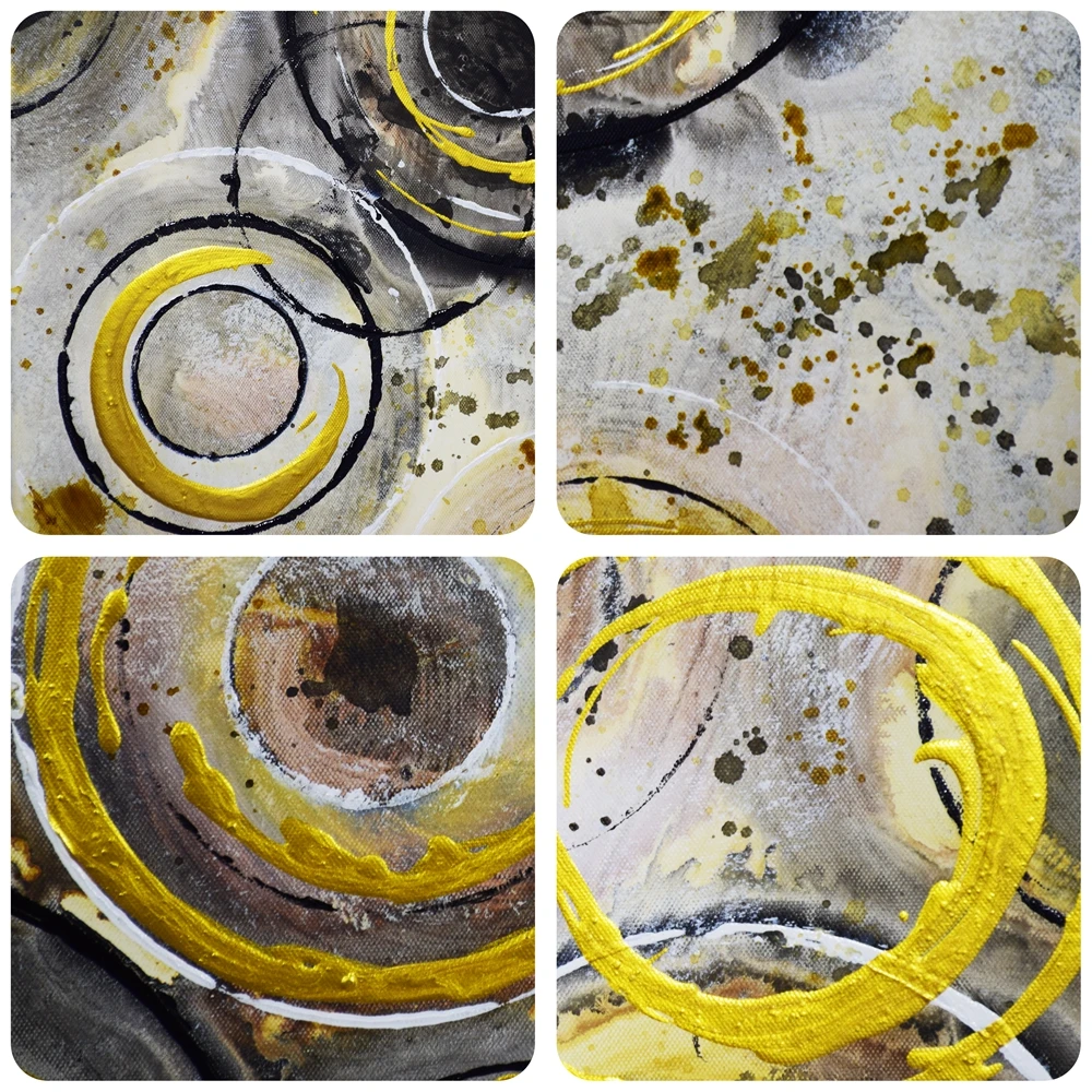 Modern Artwork Antique Astract Painting Wall Hanging Decorations