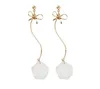 Ins Hot Sale Original Design Shell Shape Wind Chimes Earrings With Korean Style