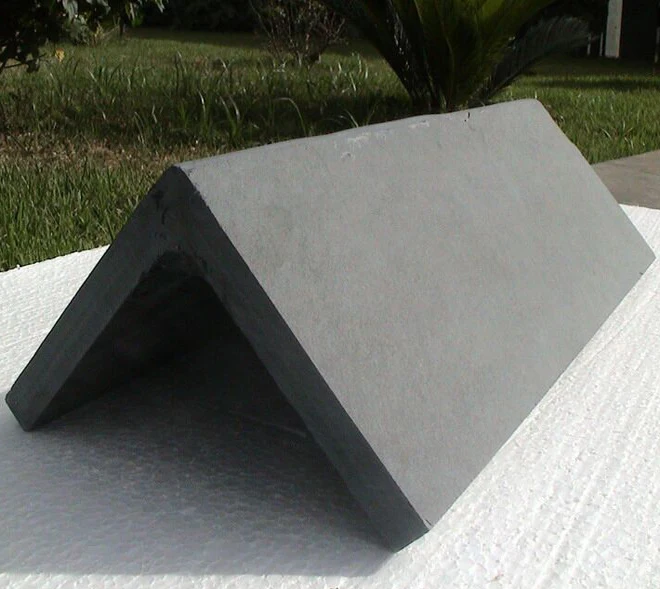 Natural Slate Roof Tile Ridge Cap - Buy Roof Tile Ridge Cap,Slate Roof ...