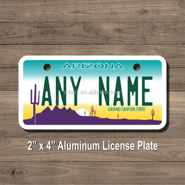 License name. Arizona License Plate. Карри знак магазина.