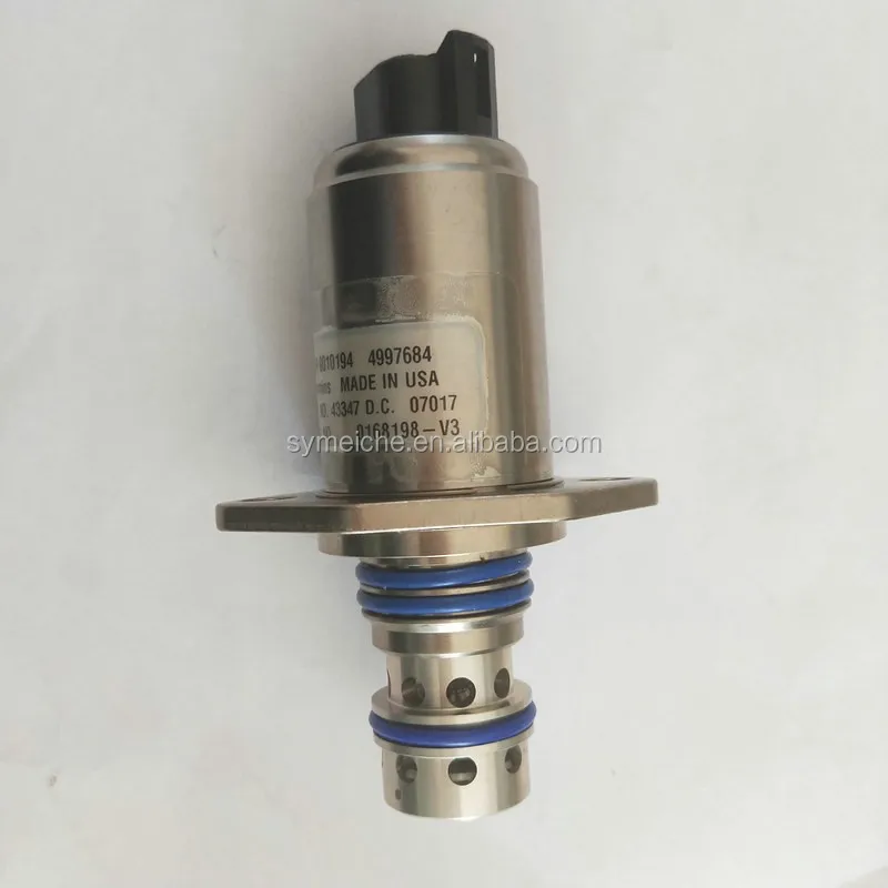 Cge8.3 Fuel Shutoff Solenoid Isx Engine Fuel Flow Valve 4997684