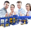 QT8-15 price of concrete block machine automatic working PLC remote control system