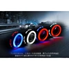 Auto Car Light Bi-xenon 3inch angel eyes colorful lamp bixenon projector lens headlightprojector lens fog lamp
