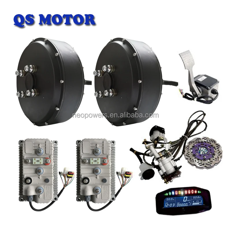 Qs 260 5000w 72v Electric Car Hub Motor Conversion Kit 10kw Qs 260 5000w 72v Electric Car Hub Motor Conversion Kit 10kw And Kelly Controller Kls7275h With Regenerative Brake