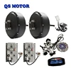 QS 260 5000W 72V Electric Car Hub Motor Conversion Kit, 10kw Car Hub Motor and Kelly Controller KLS7275H with Regenerative Brake