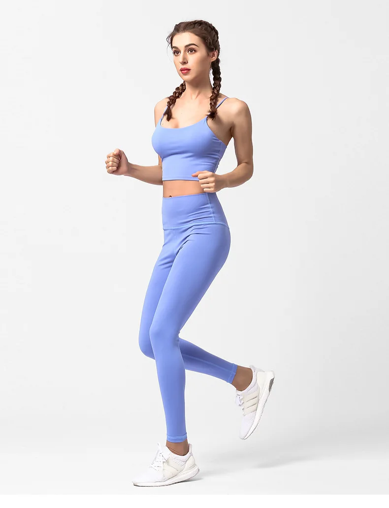 秋冬新款健身服修身瑜伽裤跑步内衣瑜伽服两套女装