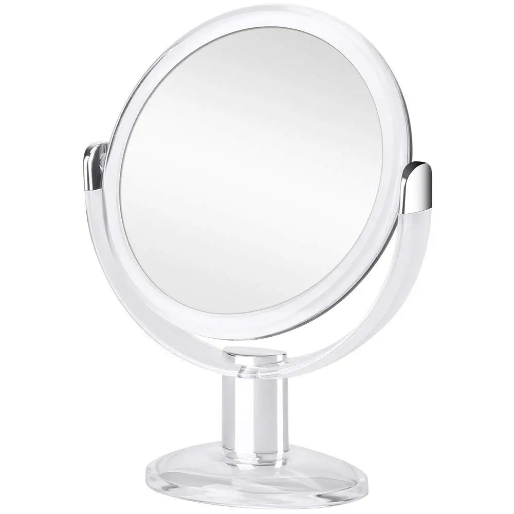 44 Ounce Jerdon JP918BZB 1X and 10X Magnified Table Top Mirror Bronze Finish