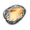 Wholesale cheap price leaves shape carbon steel metal wire bread basket