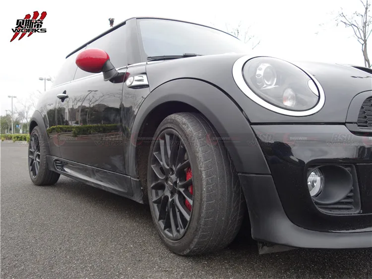 Darwinpro Jcw Style Carbon Fiber Front Rear Lips Fenders Wings Fit Mini ...