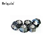 Custom high quality color anodized hard aluminum 7075 motorcycle nuts and bolts
