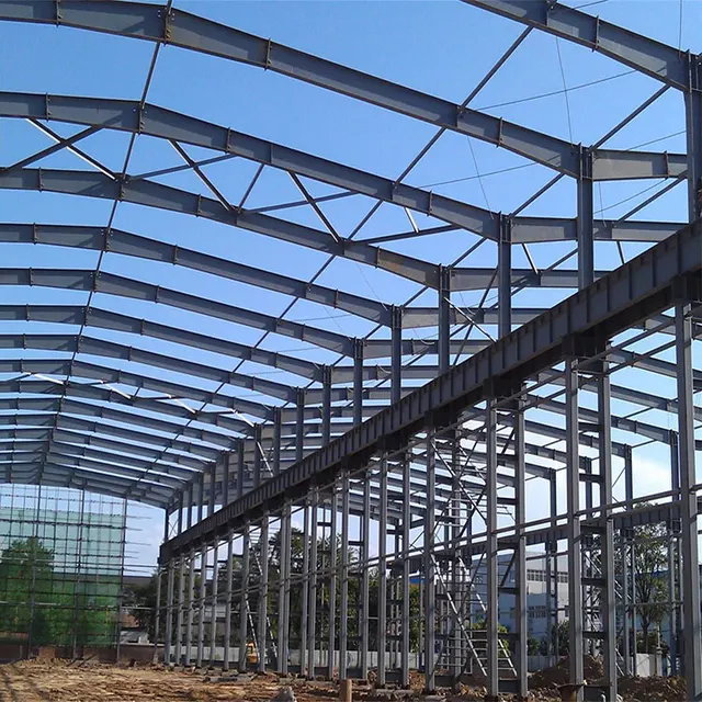 customized professional steel beam constructure square structure