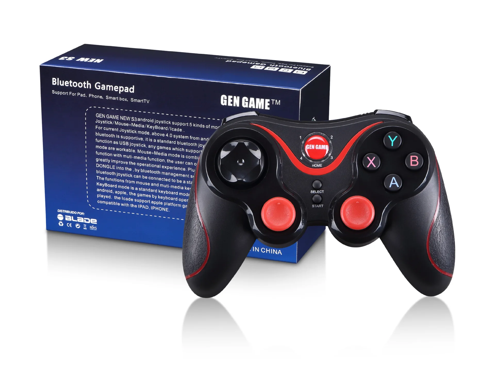 Bluetooth gamepad