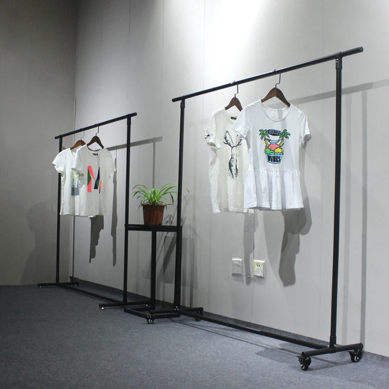 Huohua New Arrival Free Stand Outdoor Used Clothing Racks For Sale