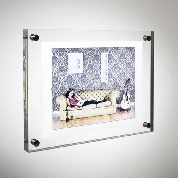 Custom Wall Mounted Large Acrylic Frame Factory Buy Acrylic Frame