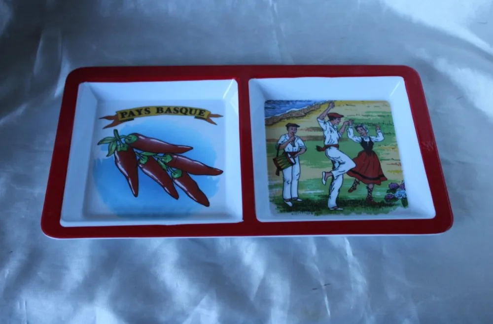 100%melamine meal plate