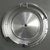 Vibration disk five axis linkage external processing