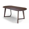 Wholesale Price Famous Designer Furniture Nordic Modern Style Wooden Dining Valley Table