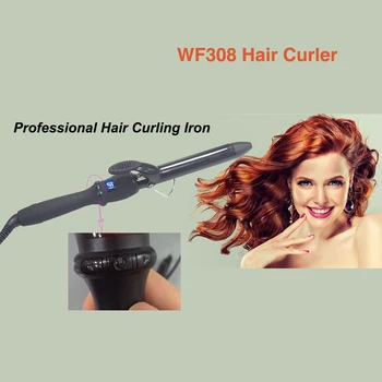 2 In 1 Professional Salon Curler And Straightener Hot Hair Iron